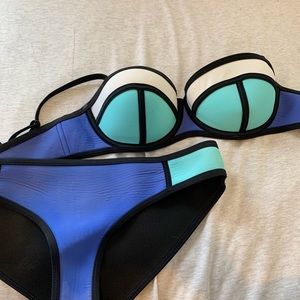 Color block bikini